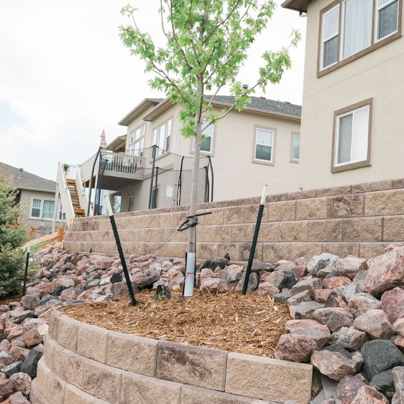 Colorado Springs Retaining Wall Builders Freedom Landscaping