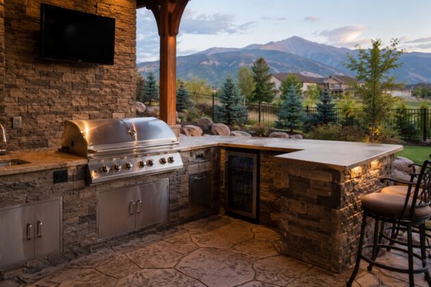 outdoor kitchen Colorado Springs